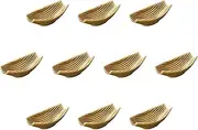 Setomonohonpo Set of 10 Kiseto Bamboo Shaped with Small Size 5.5 x 2.6 x 1.6 inches (14 x 6.7 x 4.2 cm)