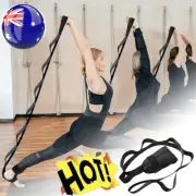 Yoga Flexibility Stretch Band Leg Fascia Stretcher Strap Ballet Gym Trainer FV