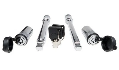 Flash Hitch Lock Set E Series Dual Lock Pack - with Matching Keys
