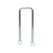 Sunrise U-Bolts with Nyloc Nut 1/2" Zinc - 45mm Square, 145mm - UB45S145Z
