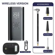 Cordless Digital Tyre Inflator Car Air Pump Compressor Electric Portable Pump