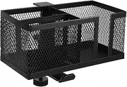 Parliky Headphone Hanger Clip On Desk: Desk Storage Organizer For Office School And Home - Mesh Pen Rack For Accessories And Cup Holder