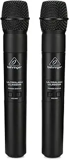 Behringer ULM202USB ULM202USB Behringer ULM202USB Ultralink 2.4GHz Digital Wireless System with 2 Handheld Microphones, Black