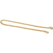 Pocket Watch Chain FOB Yellow Gold Plated 13.75" New