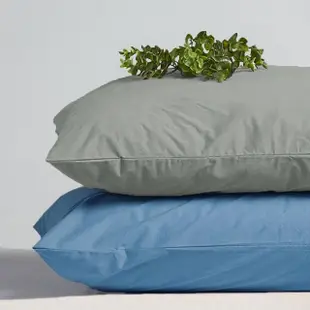 【Fuwaly】舒芙蕾防防水單人3尺床包+枕套(防水 防 單人 床包 枕套 保潔墊 素色寢具 針織 棉 過敏)