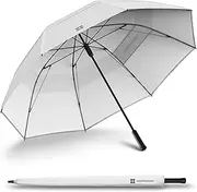Weatherman Umbrella - Golf Lite Umbrella Extra Large Big Oversize Windproof for Golf Bag Push Cart w/UV Protection