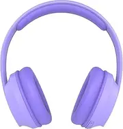 Laser ANC Kids Wireless Bluetooth Headphones, Active Noise Cancelling, Safe 85dB Volume Limit, Up to 10-Hour Battery Life - Comfortable Fit with Adjustable Headband, Soft Cushioned Ear Cups, Lilac
