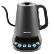 TrueTemp Precision Control Gooseneck Kettle, Internal Custom Temperature Cont...