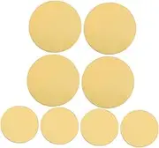 Mobestech 8pcs Cake Boards Round Cake Circles for Nonstick Base for Easy Removal for Weddings Birthdays Sturdy Presentation Trays