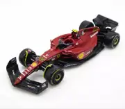BBURAGO 1:43 2022 FERRARI FORMULA 1 F1 F1-75 #55 Carlos Sainz Model CAR IN BOX