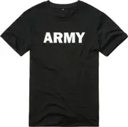 Brandit Army T-Shirt, black, Size S for Men
