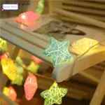 CHRISTMAS DECORATION STRING LIGHTS LED BIG STAR LIGHT MULTI