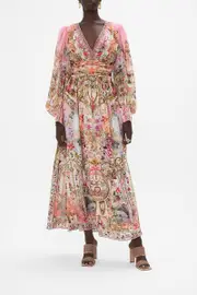 LONG DRESS WITH BLOUSON SLEEVE MINNIE MOUSE MAGIC