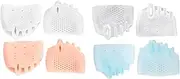 Silicone Toe Separators, 4 Pairs Soft and Breathable Bunion Corrector, Reusable Toe Spacers for Men and Women, 4 Colors