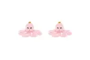 2x Keeleco Octopus Soft Stuffed Animal Plush Kids Children Play Toy 30cm Pink 3+