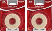Mueller Golfers Grip Tape, Lightweight, Conforming Elastic Protective Tape, 1 x 5 Yds stretched, 2 rolls