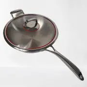 Armada 316Ti Titanium 32cm Wok with Glass Lid