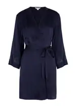NK Imode Morgan Silk Robe - Navy S (UK8-10 / S)