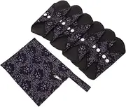 GARVALON Sanitary Napkins Reusable Menstrual Pads for Women Panty Liners Comfortable Portable Female Supply