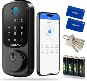 B200 Fingerprint Smart Door Lock, Keyless Entry Door Lock, App Control, Smart