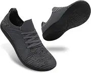 relxfeet Men's Barefoot Shoes Minimalist Cross-Trainer Shoes Wide Toe Walking Shoes Zero Drop Sole Trail Running Sneakers