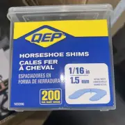 QEP 1/16 in. Horseshoe Shim Tile Spacers for Marble Granite and Stone Floor and