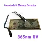 New 365nm UV LED Ultraviolet Blacklight Flashlight Invoice Stamps Money Detector