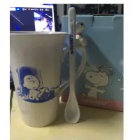 在飛比找蝦皮購物優惠-Snoopy 杯子附湯匙