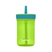 Contigo Kids’ Leighton Straw Tumbler with Spill-Proof Leak-Proof Lid, 14oz