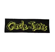 Circle Jerks Patch Iron/Sew on Embroidered Punk Rock Patch Bad Brains Germs DOA