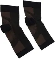 IWOWHERO Elastic Ankle Support Socks for Men Women Compression Socks Ankle Protector for Plantar