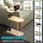 Free Standing Bathtub Caddy Tray Sofa Side Table Laptop NightStand Snack Tray