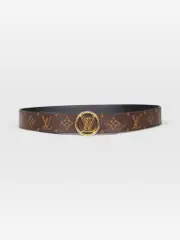 Reversible Monogram LV Circle Belt