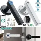 Smart Fingerprint Door Lock Electronic Handle Digital Password Bluetooth APP Key