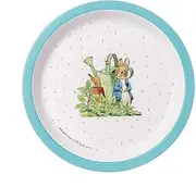 Petit Jour Paris - Baby Plate Ø 18 cm Peter Rabbit Blue - Enjoy Your Very First Meal!