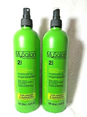 MySalon Professional Nourishing and Regenerating Conditioner Spray -500ml/16.9oz