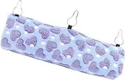 Pet Warming Hammock for Animals Cozy Hanging Nest for Hamsters Squirrels Ferrets Sleeping Tunnel Safe Comfortable Hideout for Play Rest