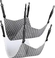 BESPORTBLE Cat Bed for Indoor Cats Soft Comfortable Cat Hammocks Pet Swing Reversible Secure Design
