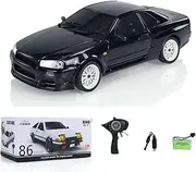 wheelfun LDRC 1/18 RC Car Drift Car A99 RWD Remote Control Racing Vehicles Model Motor Servo ESC Light System Hobby Garde Model for Adult Hobby