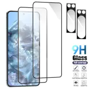 For Google Pixel 8 Pro/Pixel 8 Tempered Glass Screen Camera Lens Protector Flims