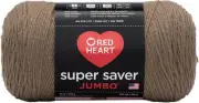 Red Heart Super Saver Jumbo Yarn-Cafe Latte E302C-360