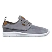 VANS Brigata Lite (S&L) Tornado Gray White UltraCush Mens Size 7.5