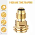 BBQ Propane Tank Adapter Gas Refill Adapter Cylinder Coupler Gas Bottle Adapter