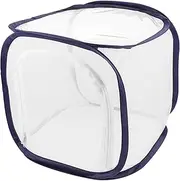 Collapsible Insect Mesh Cage for Outdoor Use Breathable Butterfly Habitat with Side Opening Clean Design for Caterpillars and Insects