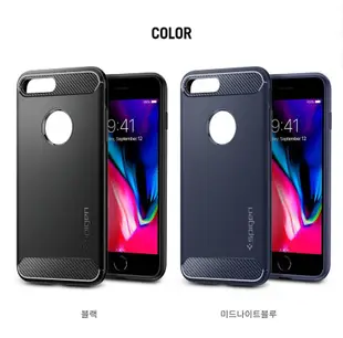 【SPIGEN 】SGP iPhone 8 7 Plus 5.5吋 Rugged Armor 強化吸震軟式手機殼