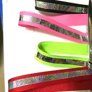 Offray Reflective Reflector Grosgrain Ribbon Trim 7/8" Safety Night 4 yds RB9