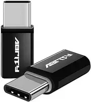 USB C Adapter(2 Pack), Type C Male to Micro USB Female Connector for Samsung Galaxy S9 S8 Plus Note 9/8, Google Pixel,LG G5 G6,Nexus 5X 6P,MacBook & More USB Type C Devices