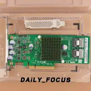 AOC-S2308L-L8I IT MODE PCI-E 3.0 P20 SAS2308 ZFS UNRAID HBA 6Gbps 2x Bracket