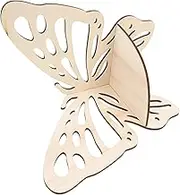 HOLIDYOYO Butterfly Corner Shelf Rack for Wall Decor Stylish Crystal Ball Holder for Bedroom Nursery and Office Easy Installation Space Saving
