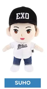 在飛比找博客來優惠-官方週邊商品 EXO DOLL 25公分娃娃 [Suho 俊